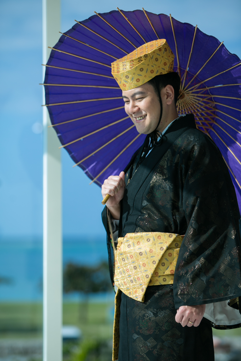 新郎様ソロショット！