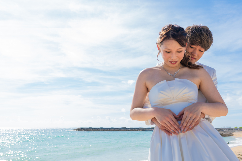 わが子との初めての記念写真撮影♡