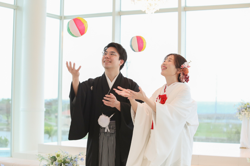 小物を使って♪