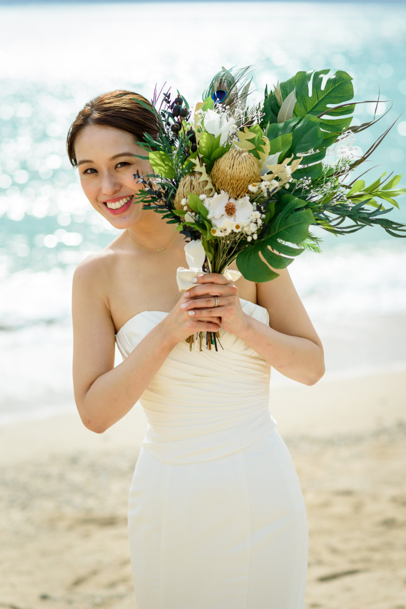 新婦様ひょっこり＾＾