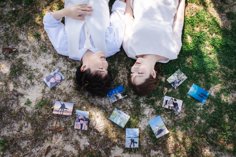 思い出の写真と共に