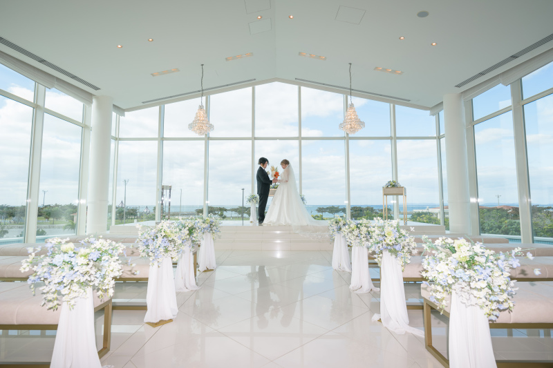 開放感のあるチャペル*^^*