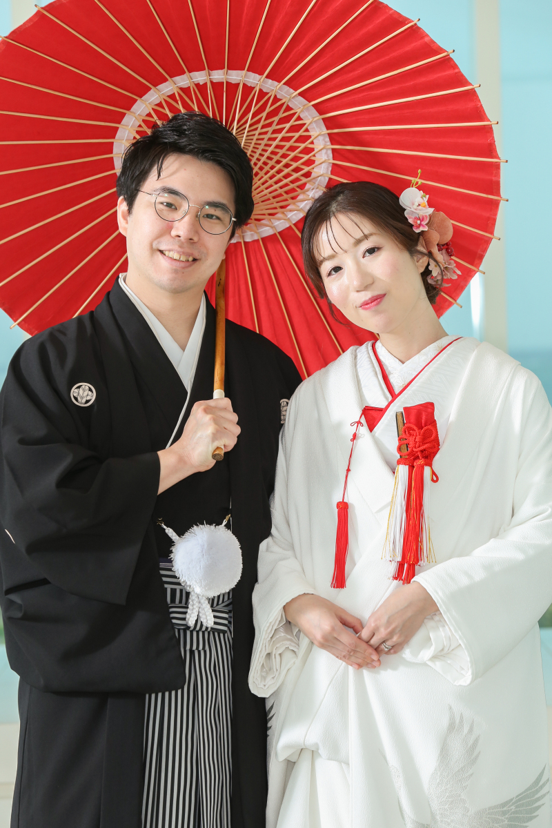 まずは和装撮影からスタート♪