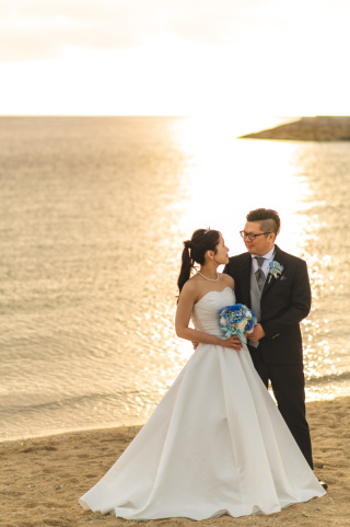 サンセットフォトも楽しめました♪