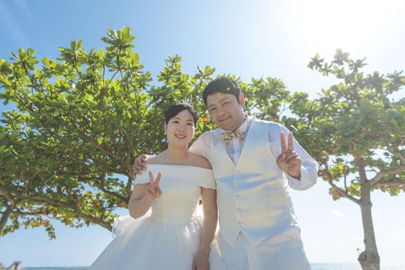 太陽がサンサンと降り注ぐPhotoWedding☀