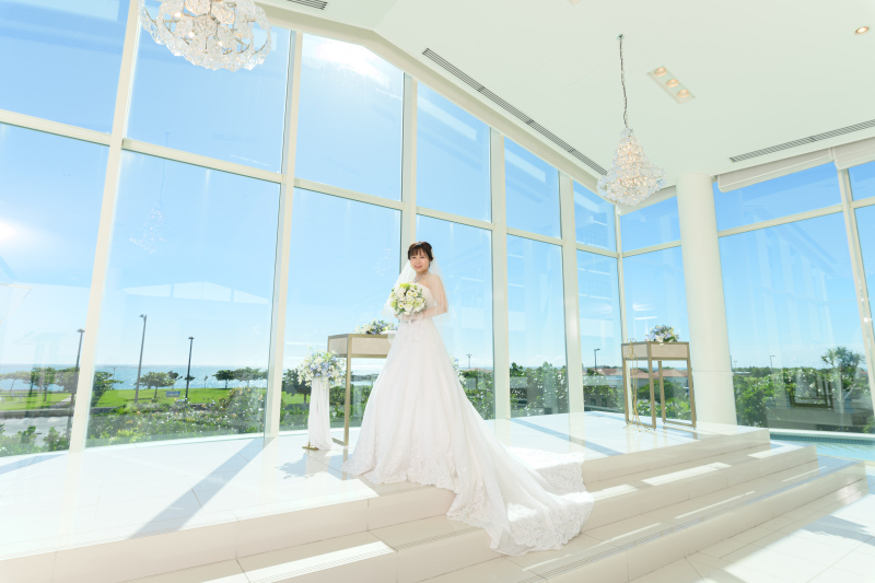 まずはチャペルから♪