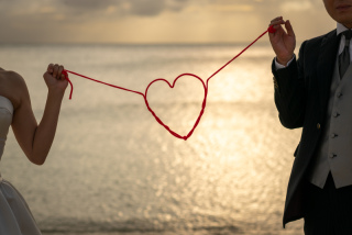 ロマンティックなサンセットフォト♡