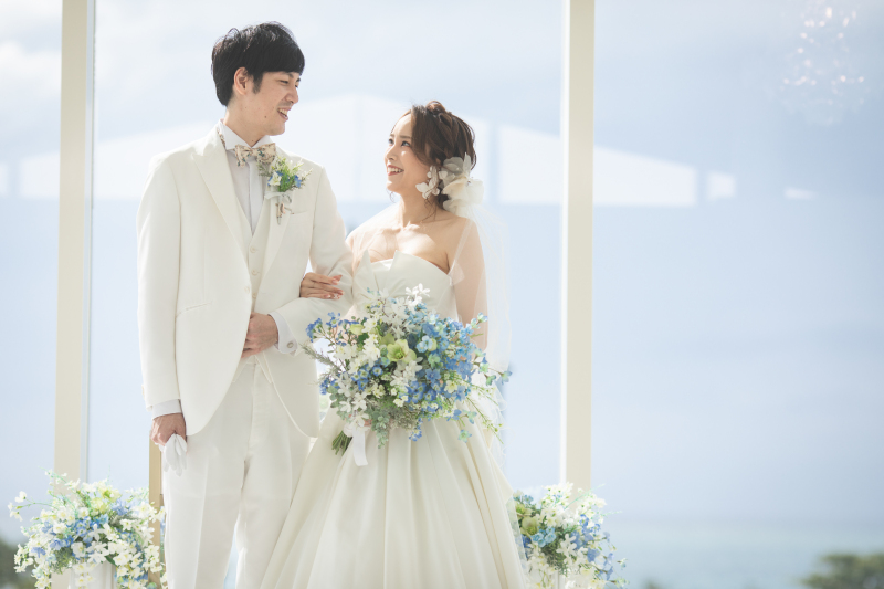 見つめ合うおふたり♡