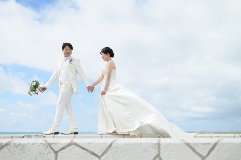 一緒に歩んでいくおふたり♡