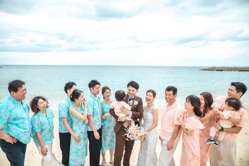 ご列席者様と集合して☆