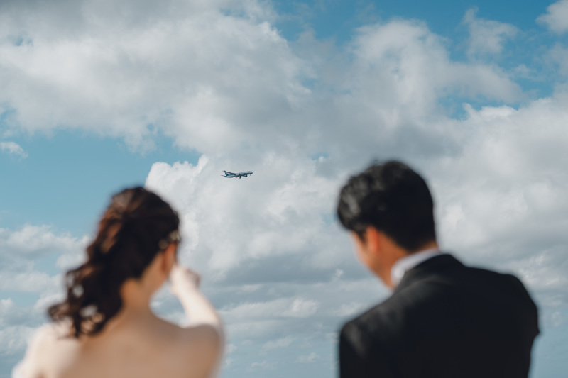 飛行機とも撮影