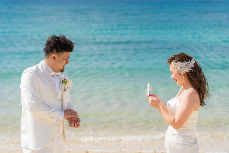 最後に新婦様からのサプライズ