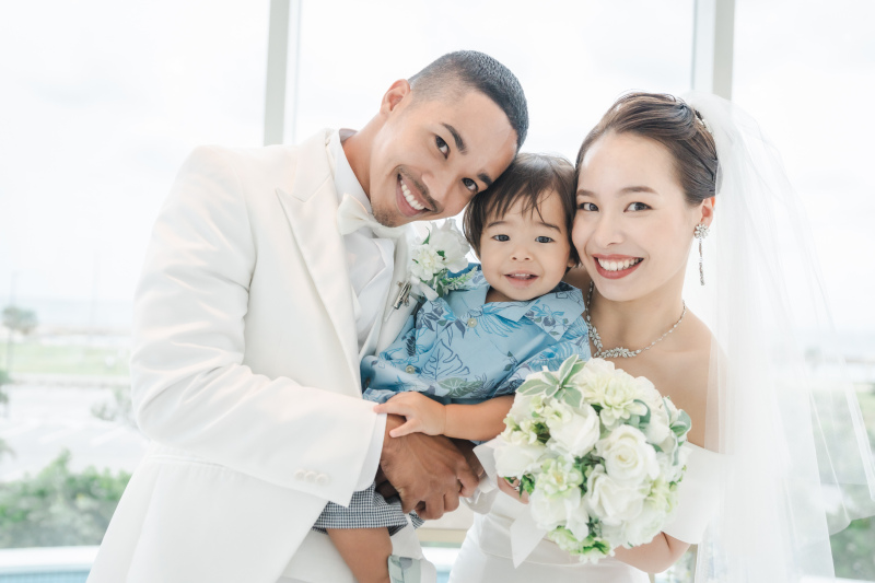幸せ溢れる家族ショット♪