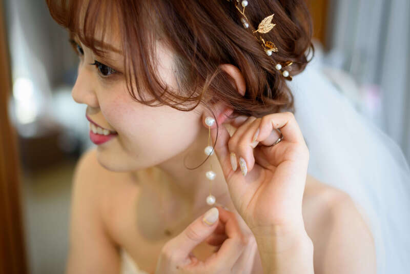 お持ち込みのピアス
