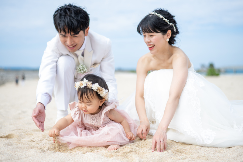 親子の自然体なお写真