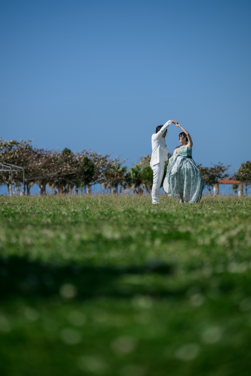 緑のある場所でも♪