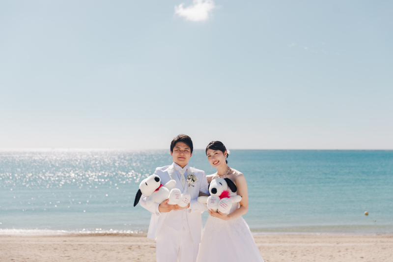 可愛いスヌーピーと一緒に♡