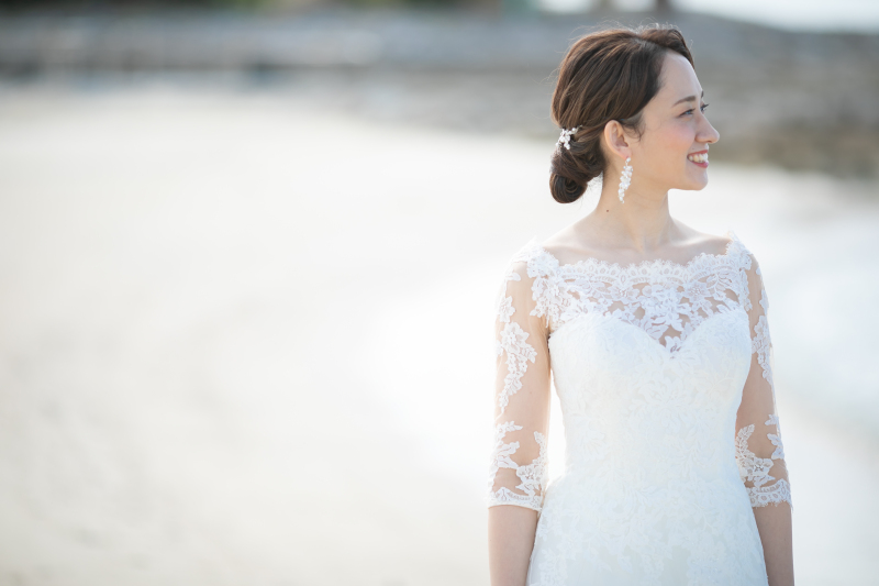 事前のヘアメイクリハーサルで当日も安心♪