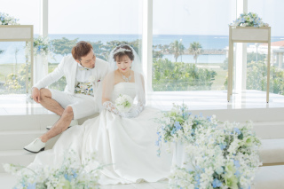 チャペルだからこそのウェディングフォト♡