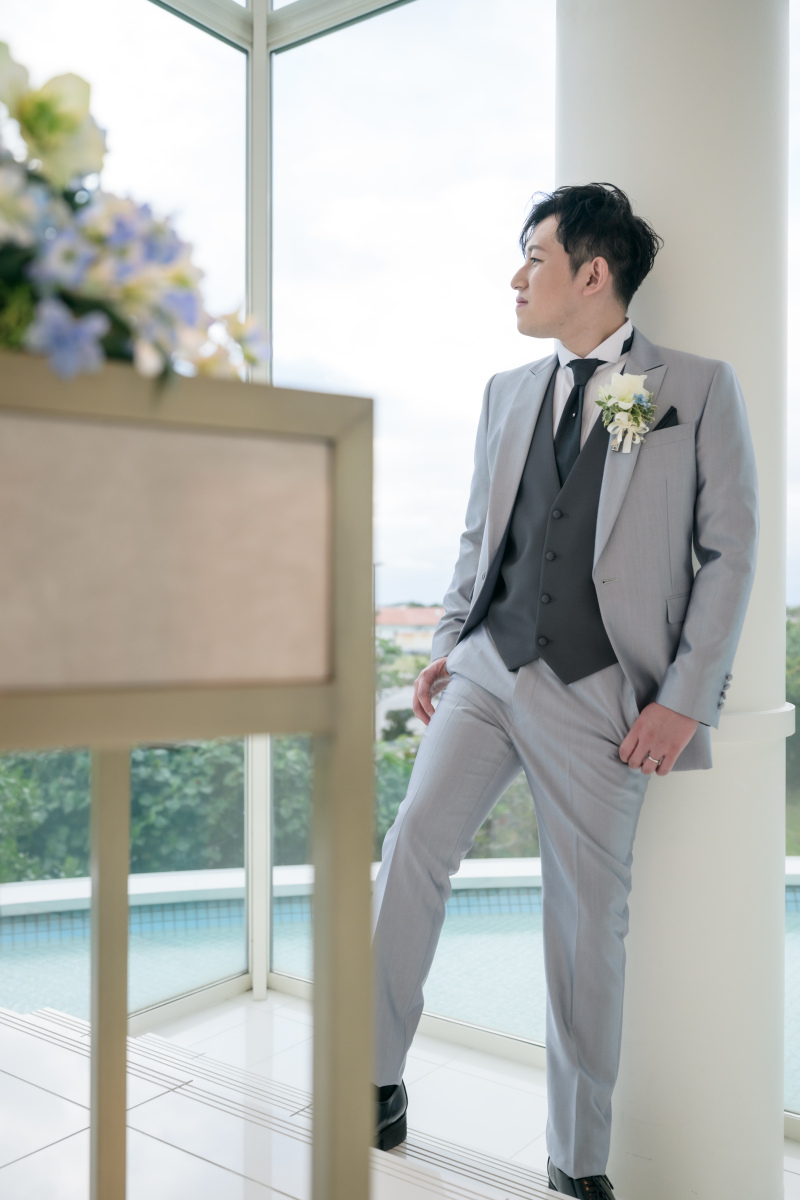 ご新郎様もかっこよく★