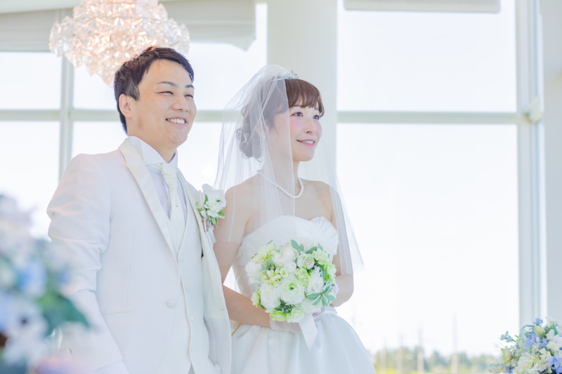 お支度完了！いよいよチャペルへ♪