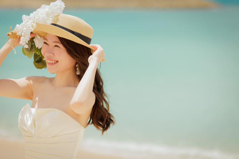 夏らしく・・・♡