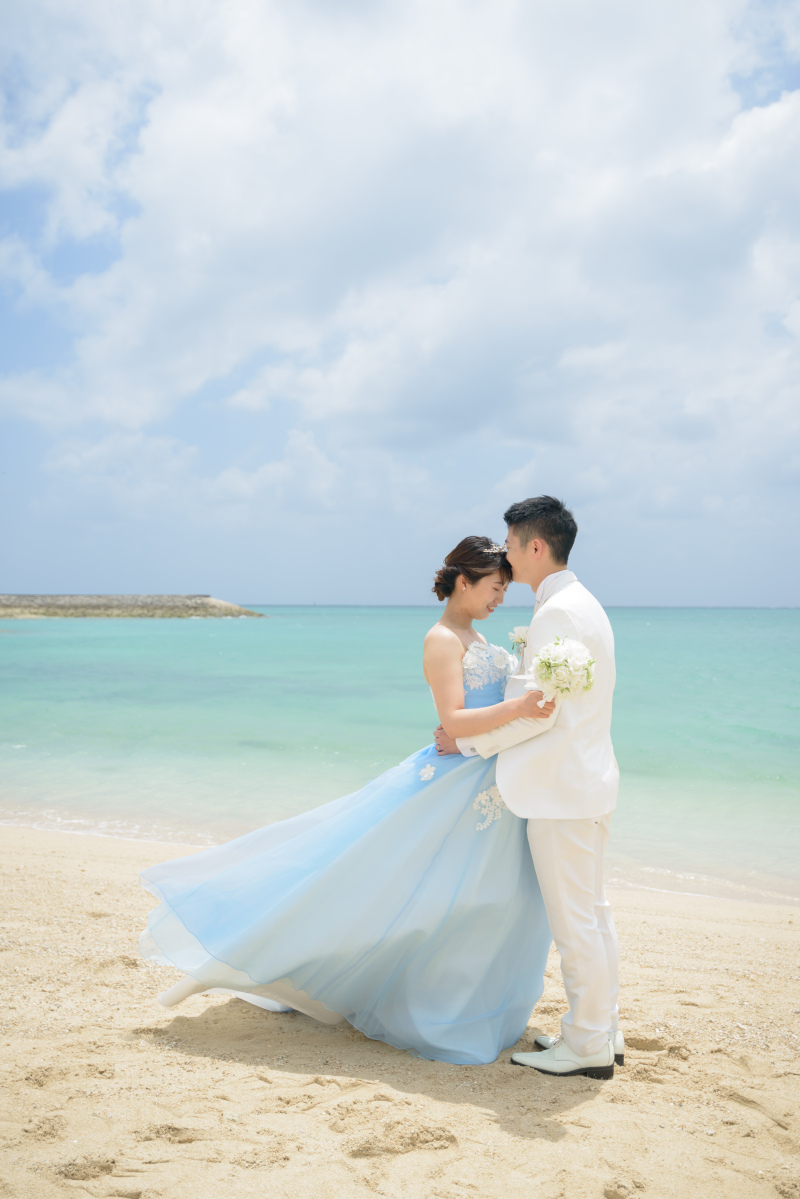 ビーチ【カラードレス】