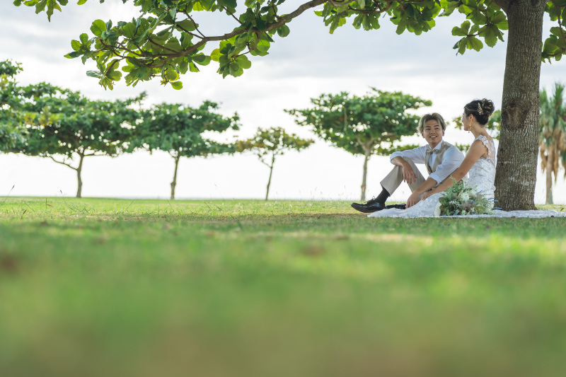 木陰でひとやすみ♪