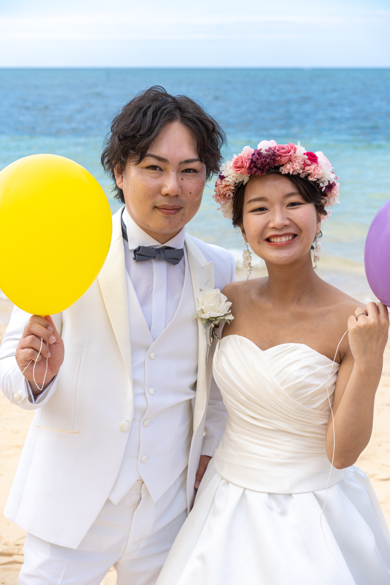 カラフルなバルーンを