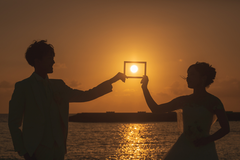 フォトフレームの中で