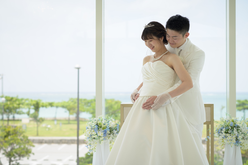 バックハグ【ウエディングドレス】