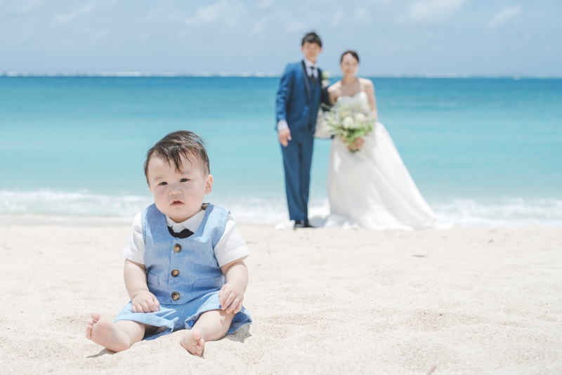 可愛い息子くんとPhoto Wedding♪