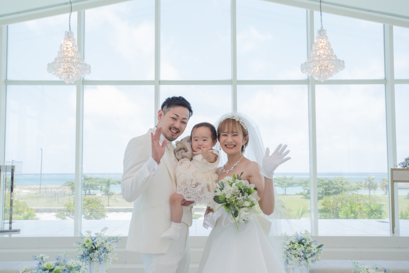 大好きなパパとママと一緒に*＾＾*