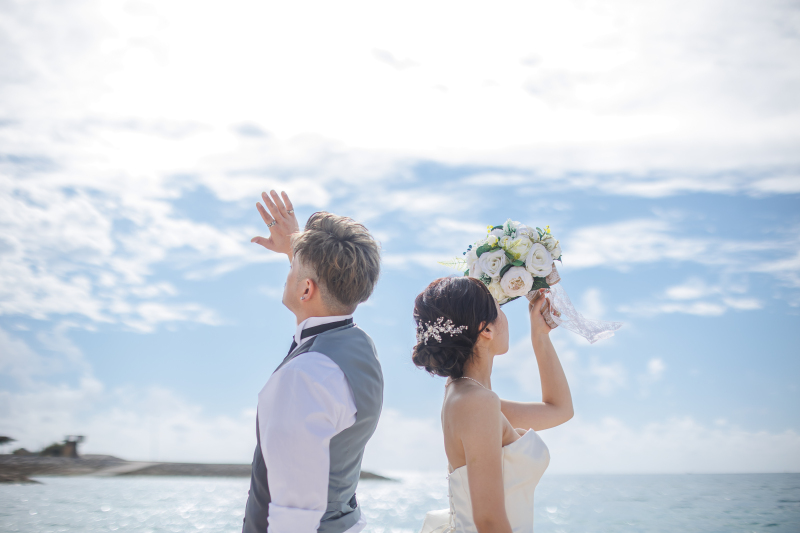 沖縄の眩しい光を感じて