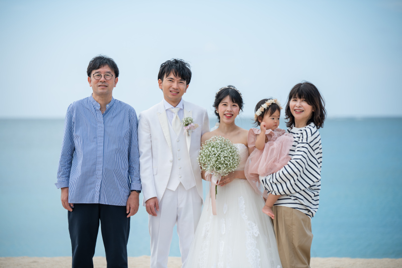 親子三世代の集合写真!