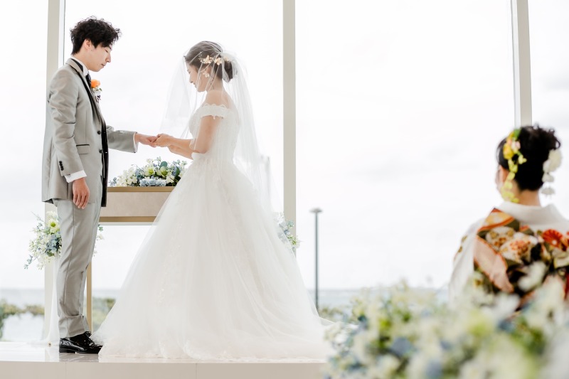 ゲストの皆様に見守られながら♪