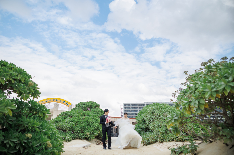 美々ビーチへ到着★