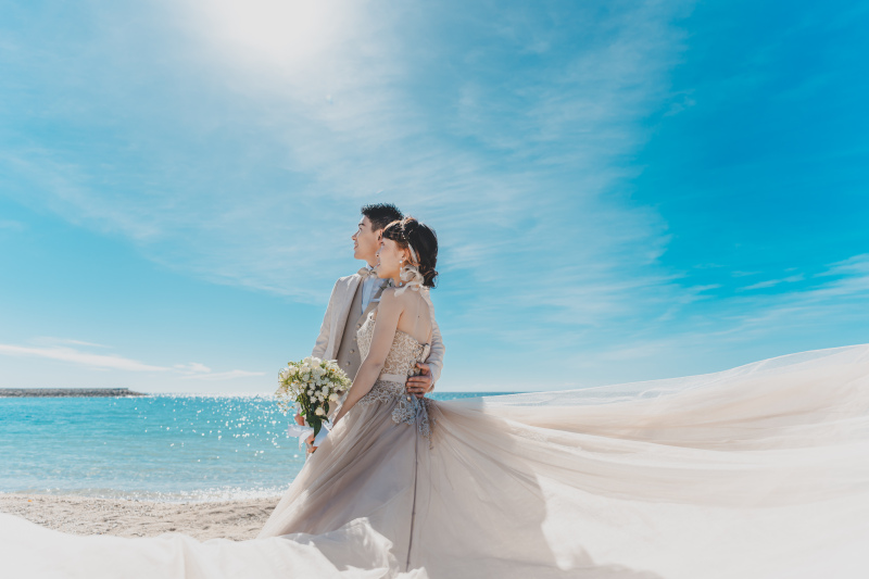 オーバーカラードレスシャンパンミスト♪