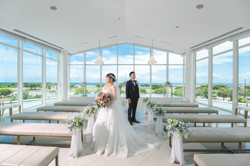 ウエディングドレスからのスタート♪