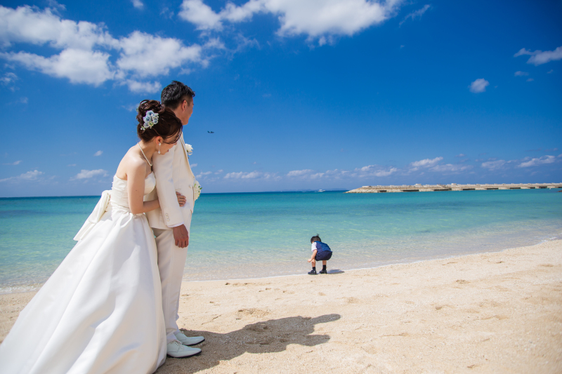 優しく見守るお2人