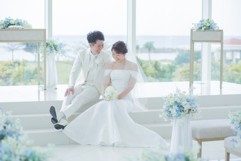 微笑むおふたり♡