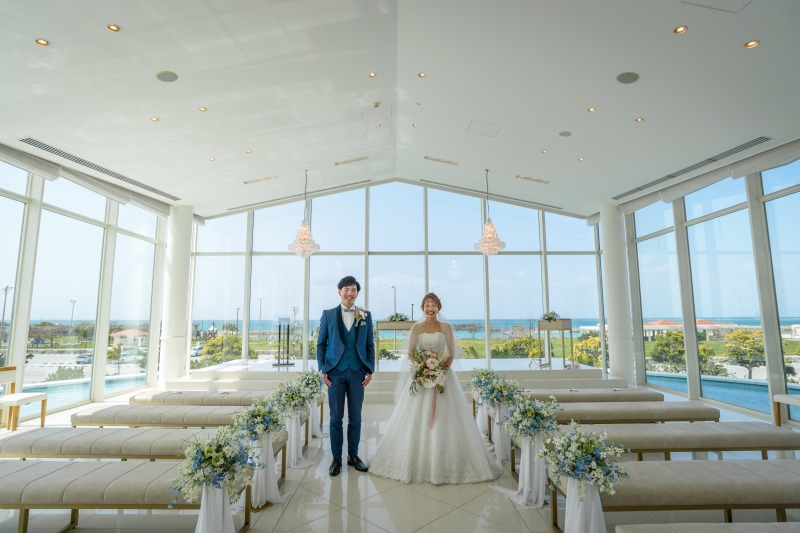 小さな結婚式 沖縄サザンビーチ店_格安プランがある(3万円以下)