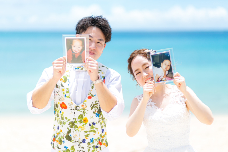 小さな結婚式　沖縄サザンビーチ店_自分のカメラでも撮影できる