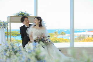 小さな結婚式　沖縄サザンビーチ店_チャペル撮影3(沖縄店)