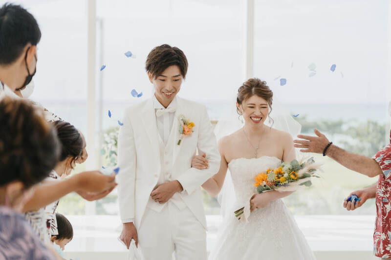 小さな結婚式 沖縄サザンビーチ店_挙式ができる
