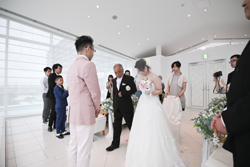 小さな結婚式 沖縄サザンビーチ店_挙式ができる