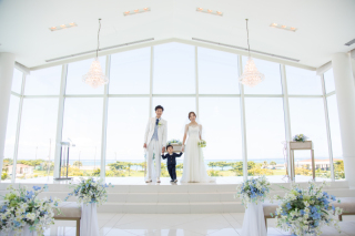 小さな結婚式　沖縄サザンビーチ店_チャペル撮影3(沖縄店)