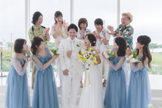 小さな結婚式　沖縄サザンビーチ店_チャペル撮影3(沖縄店)