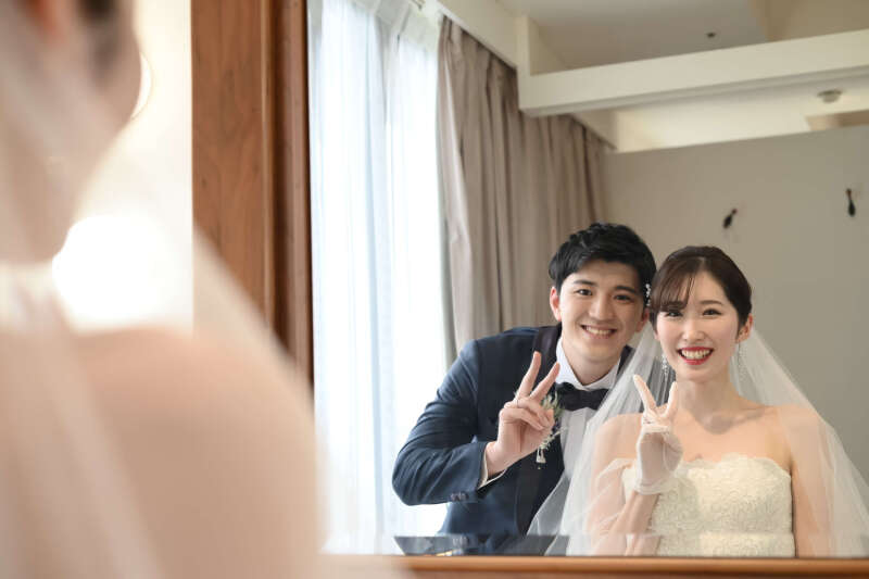 メイクシーンから撮影スタート