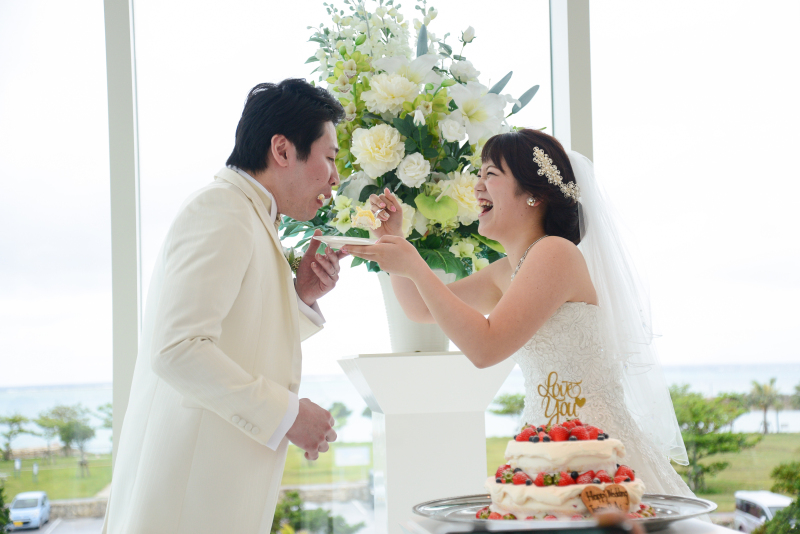小さな結婚式 沖縄サザンビーチ店_挙式ができる